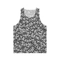 Kappa Twitch emote abstract pattern unisex tank top