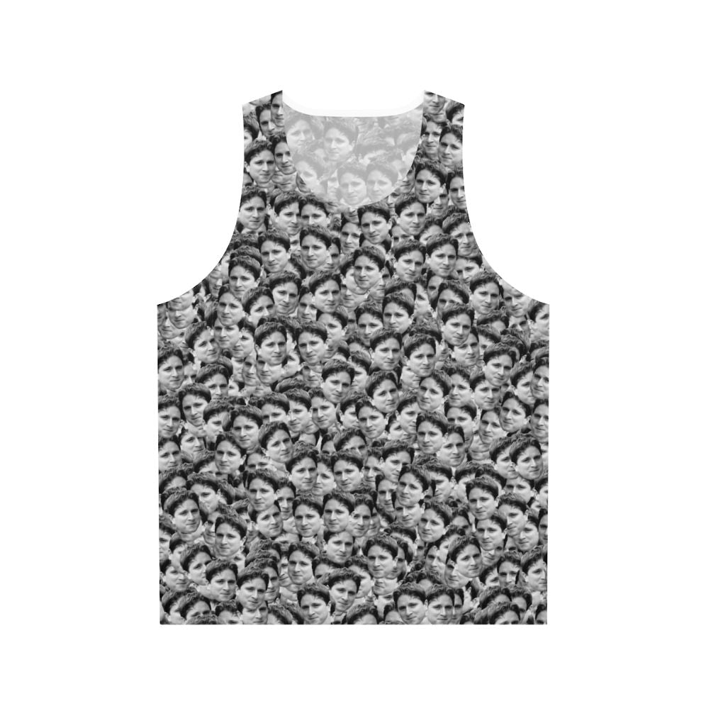 Kappa Twitch emote abstract pattern unisex tank top