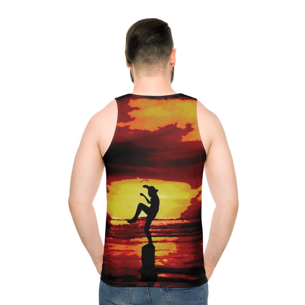 Karate Kid Crane Kick Unisex Tank Top