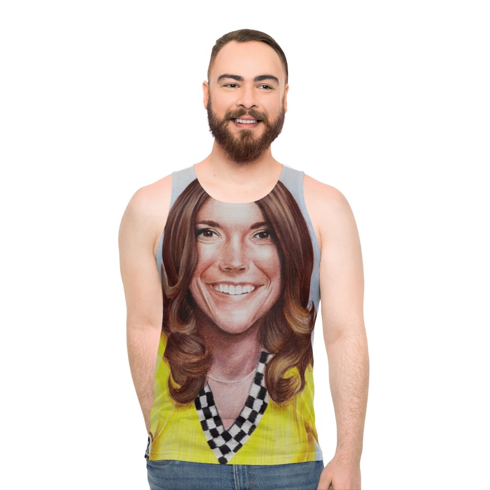 Karen Carpenter Yellow Unisex Tank Top