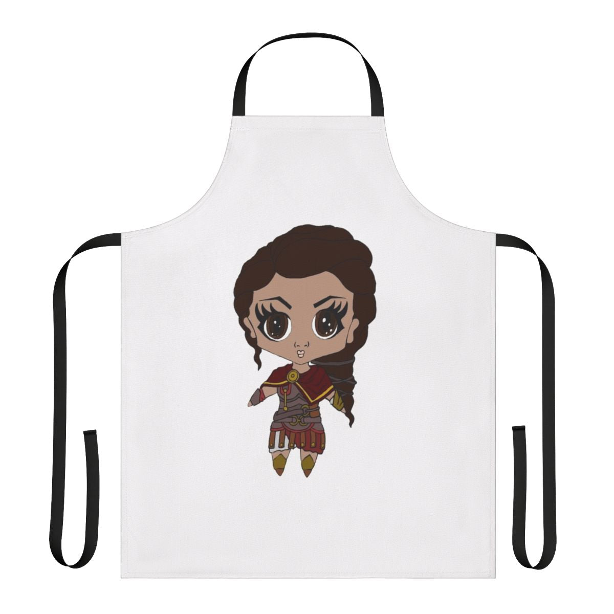 Kassandra-inspired apron featuring the Assassin's Creed Odyssey character