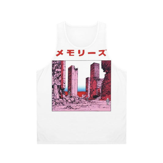 Akira manga inspired Katsuhiro Otomo memories unisex tank top