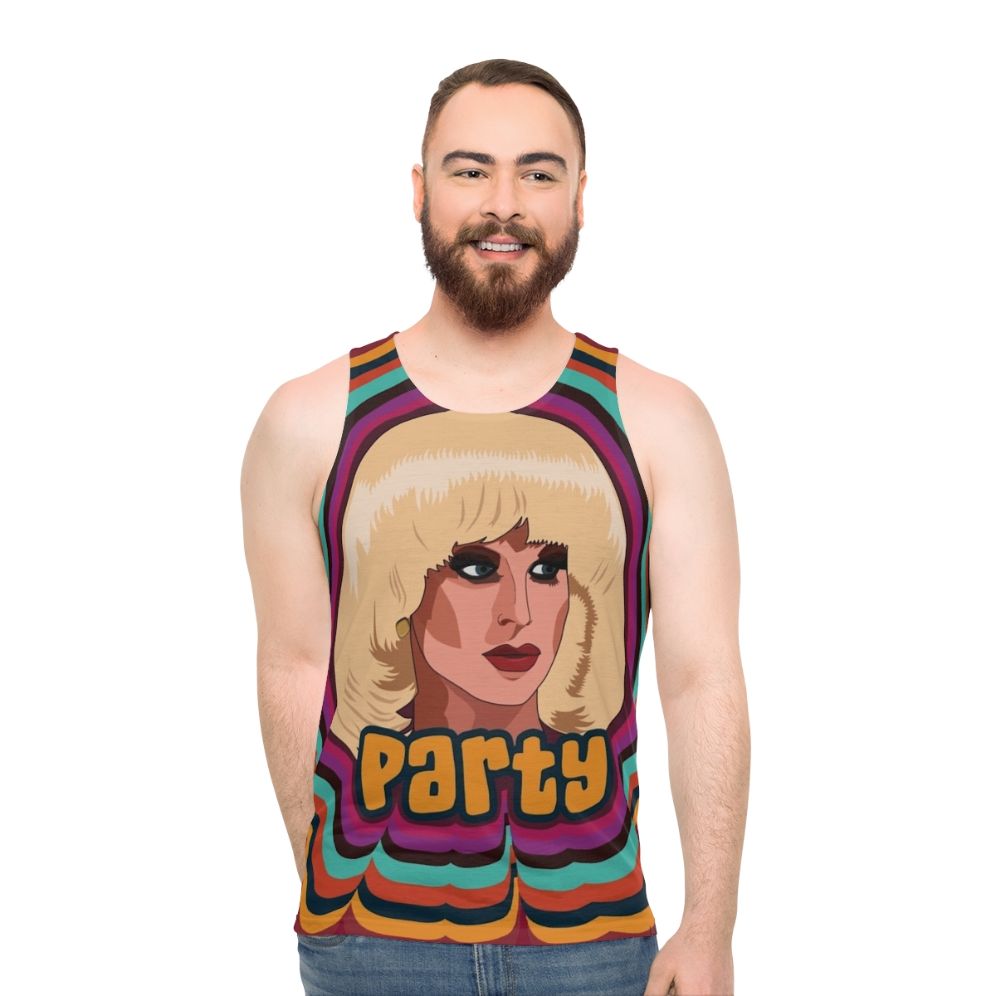 Katya Zamolodchikova unisex party tank top
