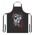 Colorful anime-style apron with Baby Metal-inspired design