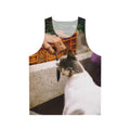 Kawaii cat tank top for cat lovers