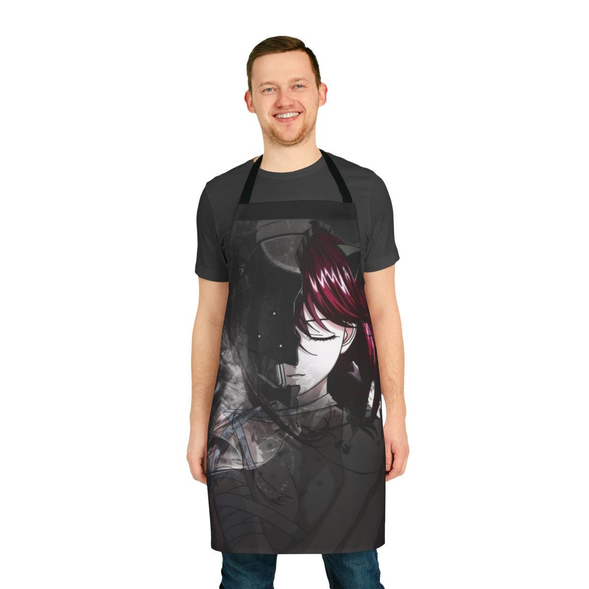 Kawaii Elfen Lied-inspired anime apron