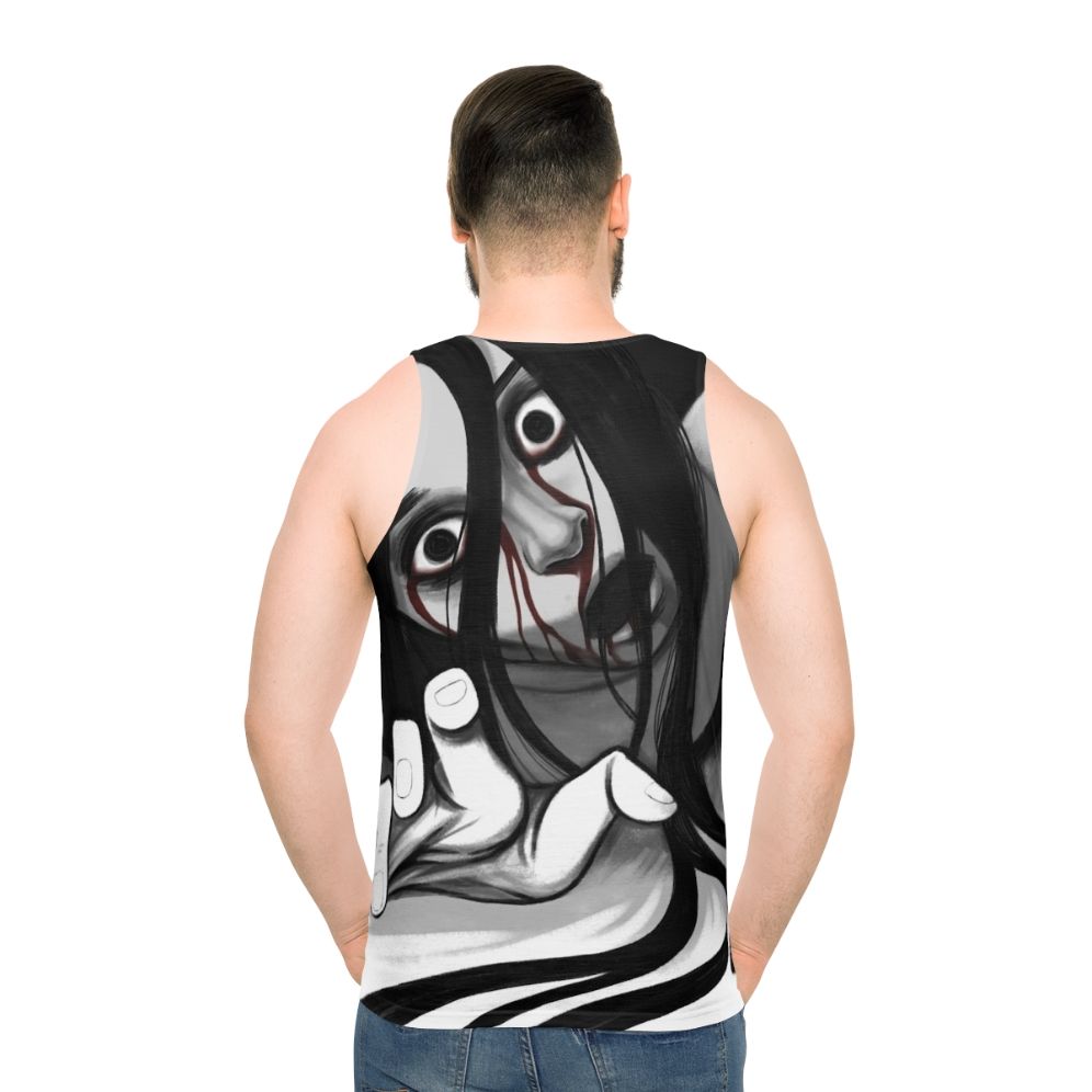 Kayako Saeki horror movie tank top