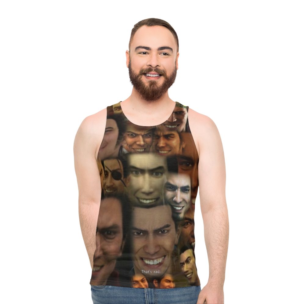 Kazuma Kiryu Unisex Tank Top