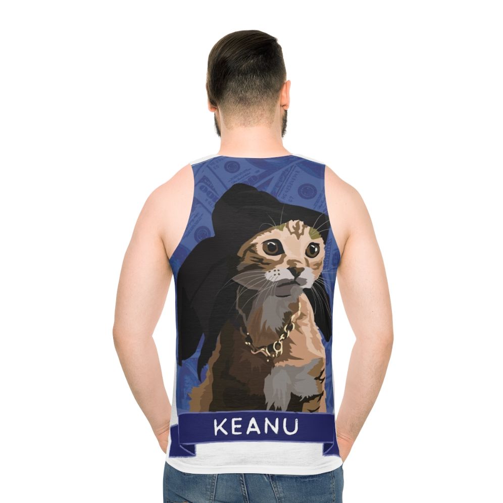 Keanu Cats of Cinema Unisex Tank Top