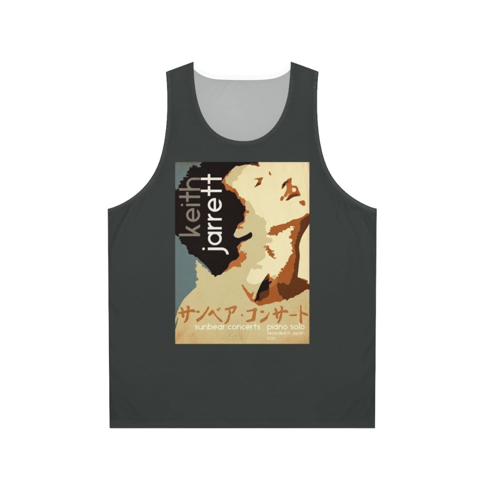 Keith Jarrett Jazz Musician Unisex Tank Top
