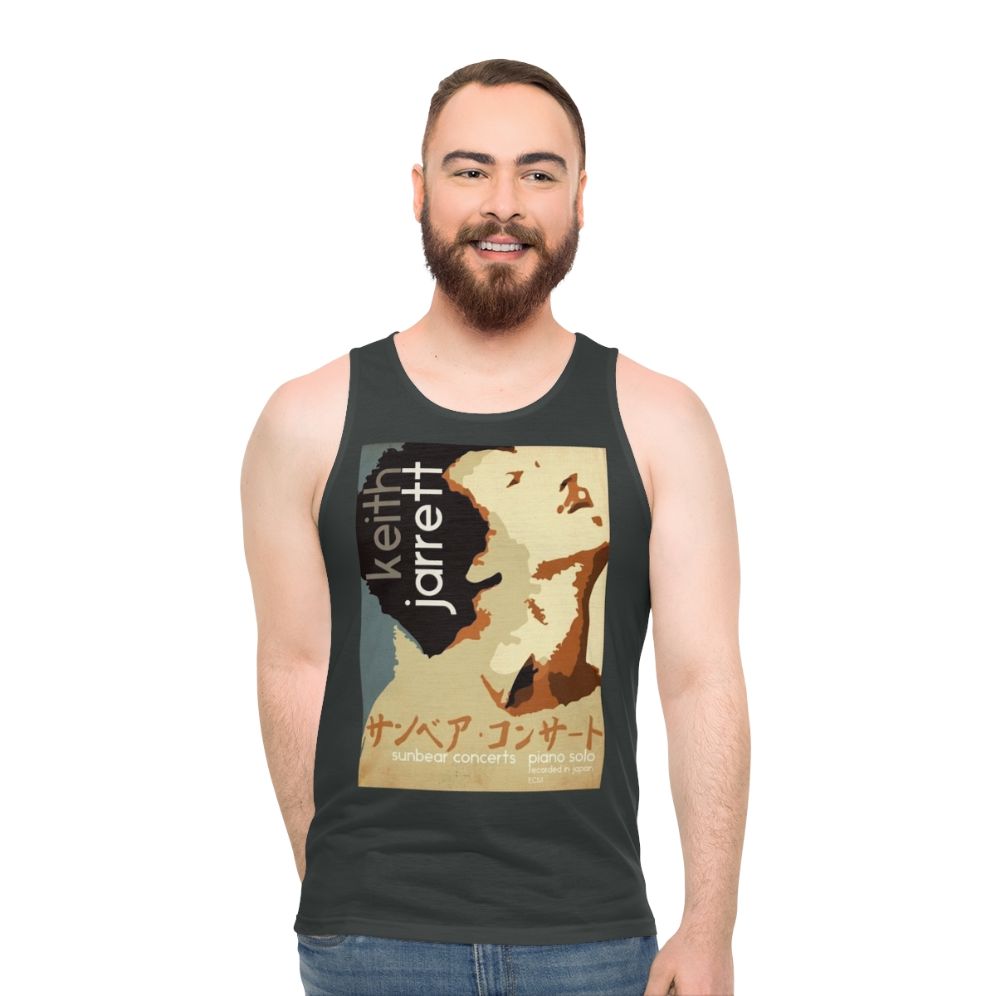 Keith Jarrett Jazz Musician Unisex Tank Top