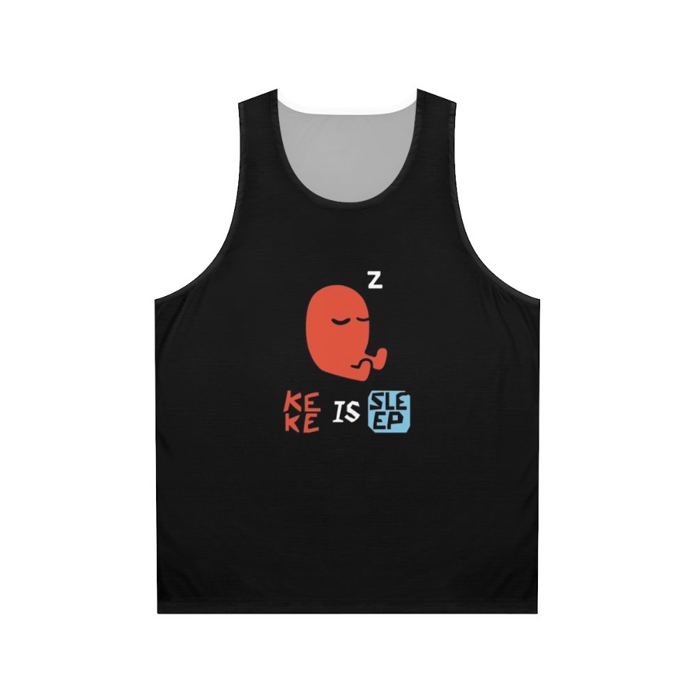 Keke Is Sleep Unisex Tank Top