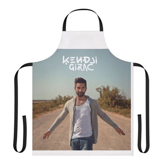 Kendji Girac themed apron with album cover design