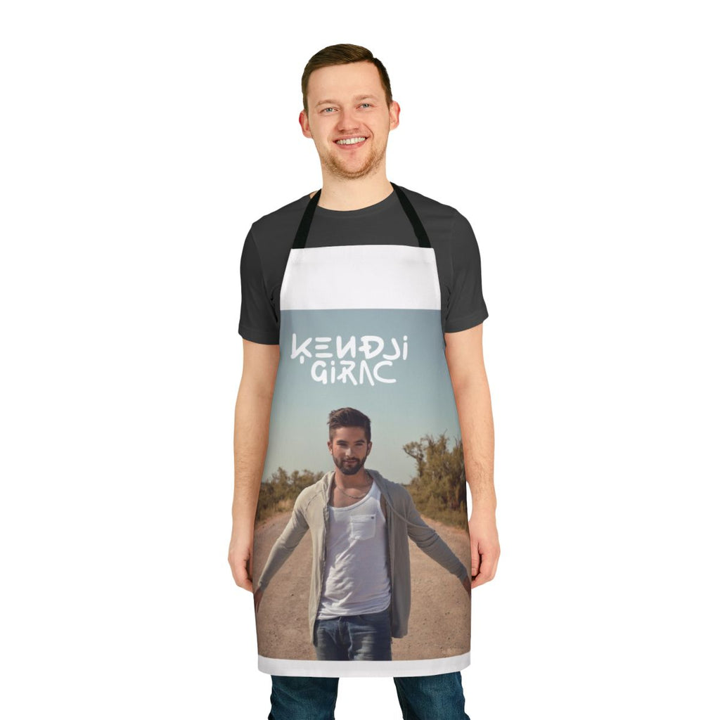 Kendji Girac themed apron with album cover design