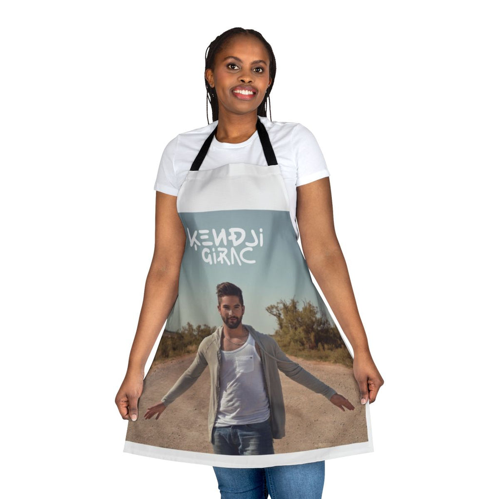 Kendji Girac themed apron with album cover design