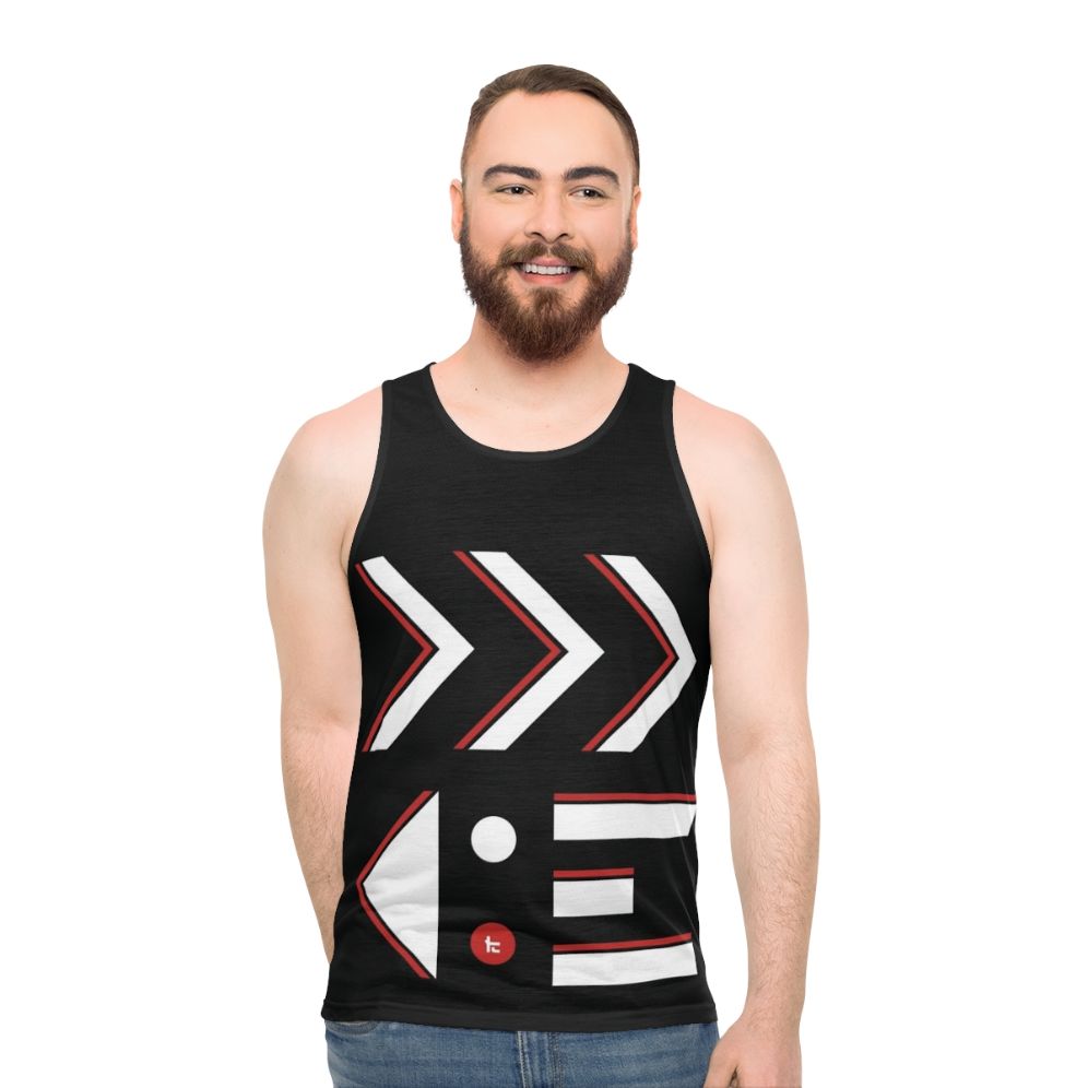 Kensa No 4 Unisex Splatoon Contrast Tank Top