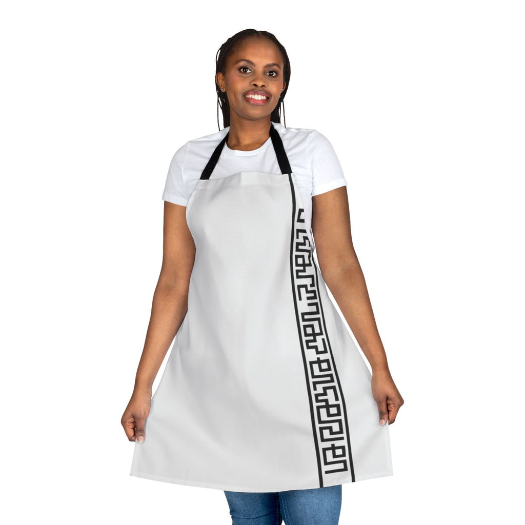 Keny Arkana-inspired rap apron with "La Rabia Del Pueblo" design