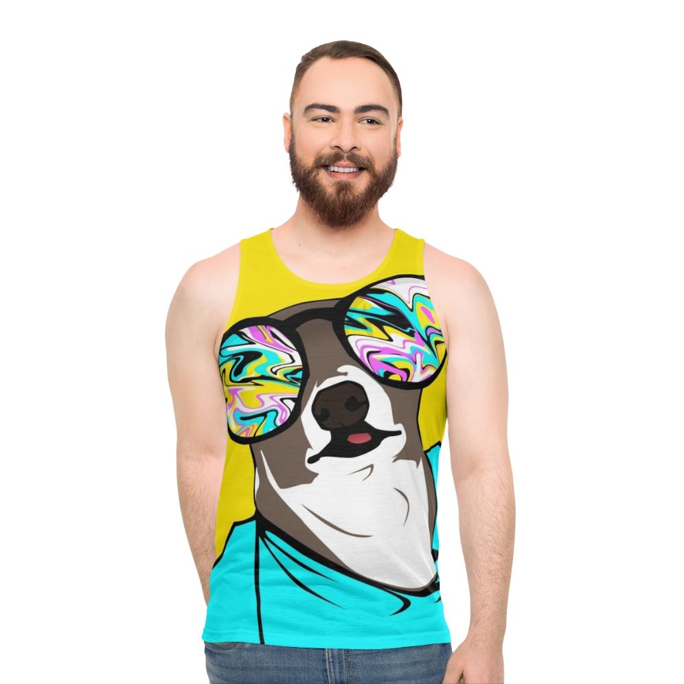Kermit the Dog Unisex Tank Top