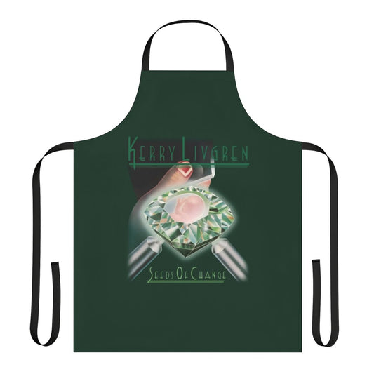 Christian music t-shirt apron inspired by Kerry Livgren and the band Kansas