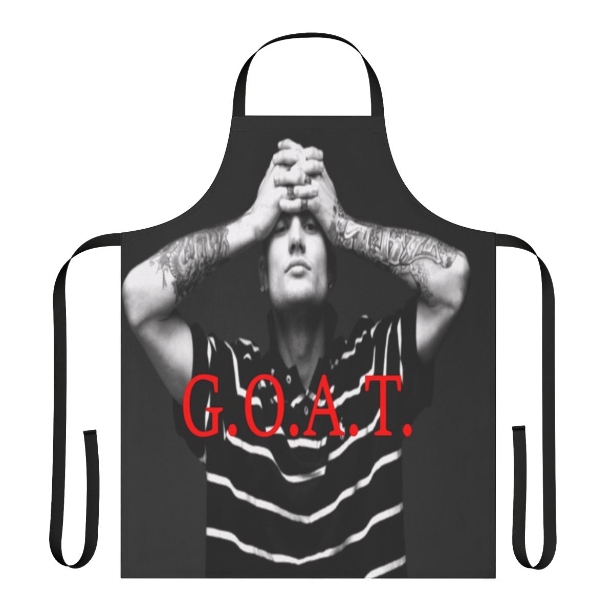 Kerser Rapper Inspired Apron with Hip Hop Artwork