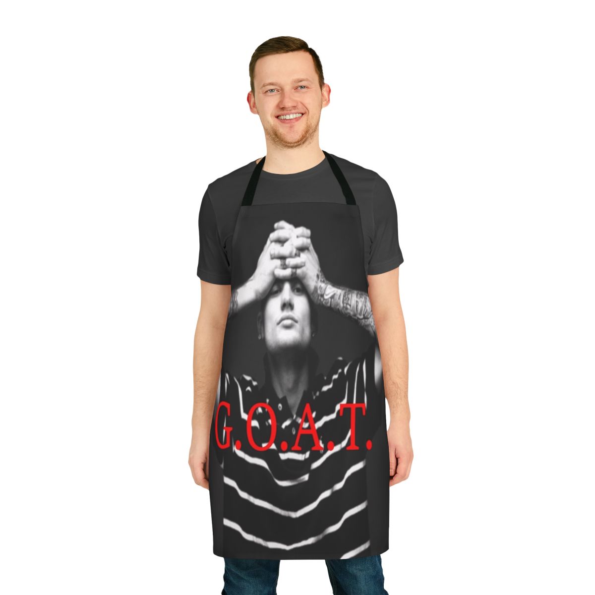 Kerser Rapper Inspired Apron with Hip Hop Artwork