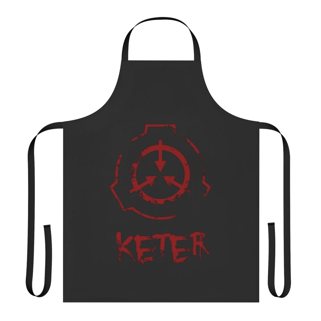 Stylized SCP Foundation Keter-classified apron design