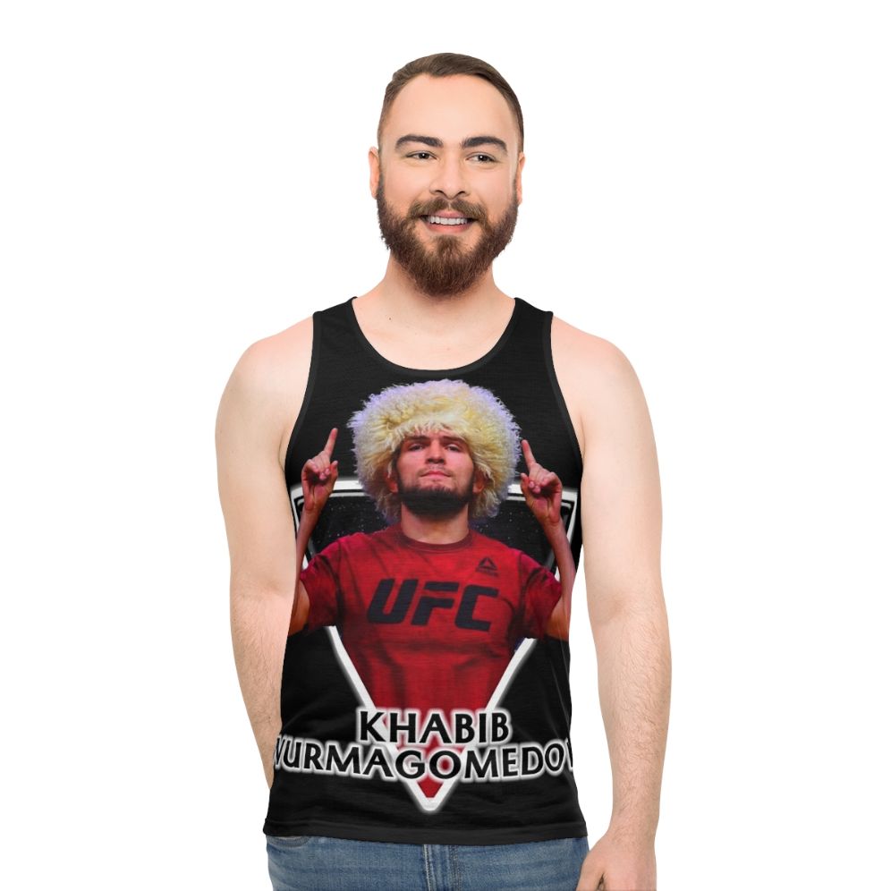 Khabib Nurmagomedov Unisex MMA Fighter Tank Top