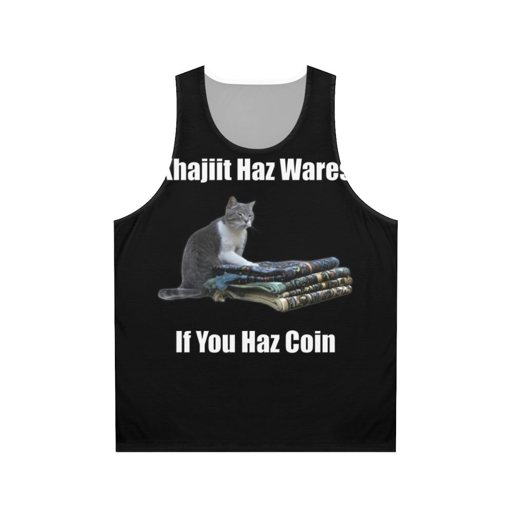 Khajiit Meme Unisex Tank Top