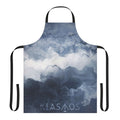 Kiasmos-inspired apron with bold, electrifying design