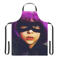 Kick-Ass-inspired apron featuring the comic book character Hitgirl