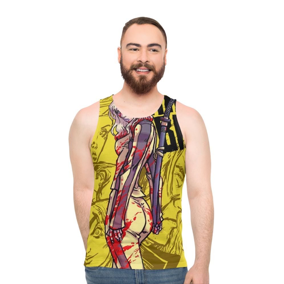 Kill Bill Unisex Tank Top with Anime-Inspired Design