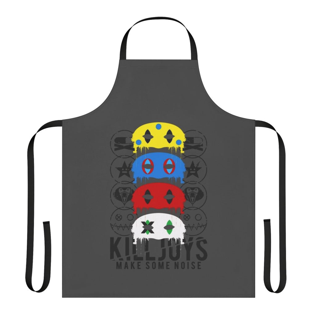 Killjoys-inspired noise-themed apron for music enthusiasts