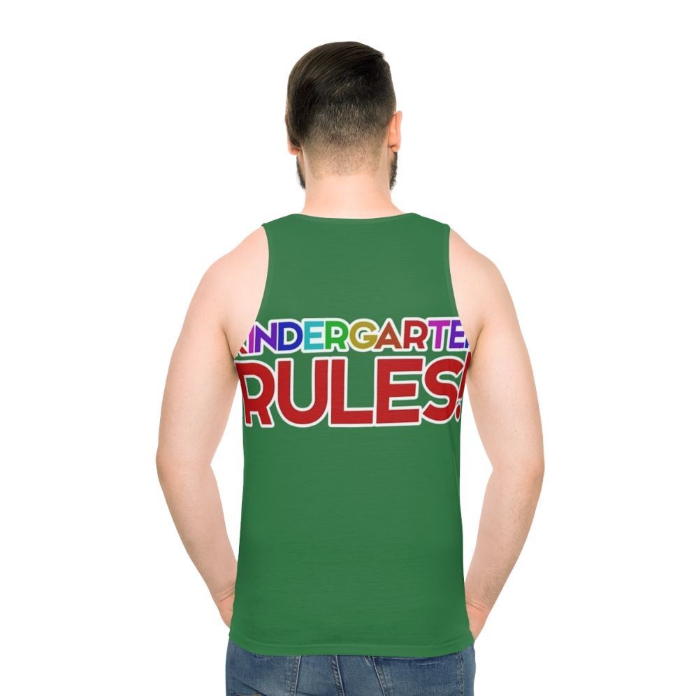 Unisex kindergarten rules tank top