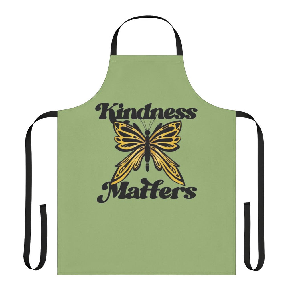 Kindness Matters Butterfly Apron with Nature Motif for Teachers