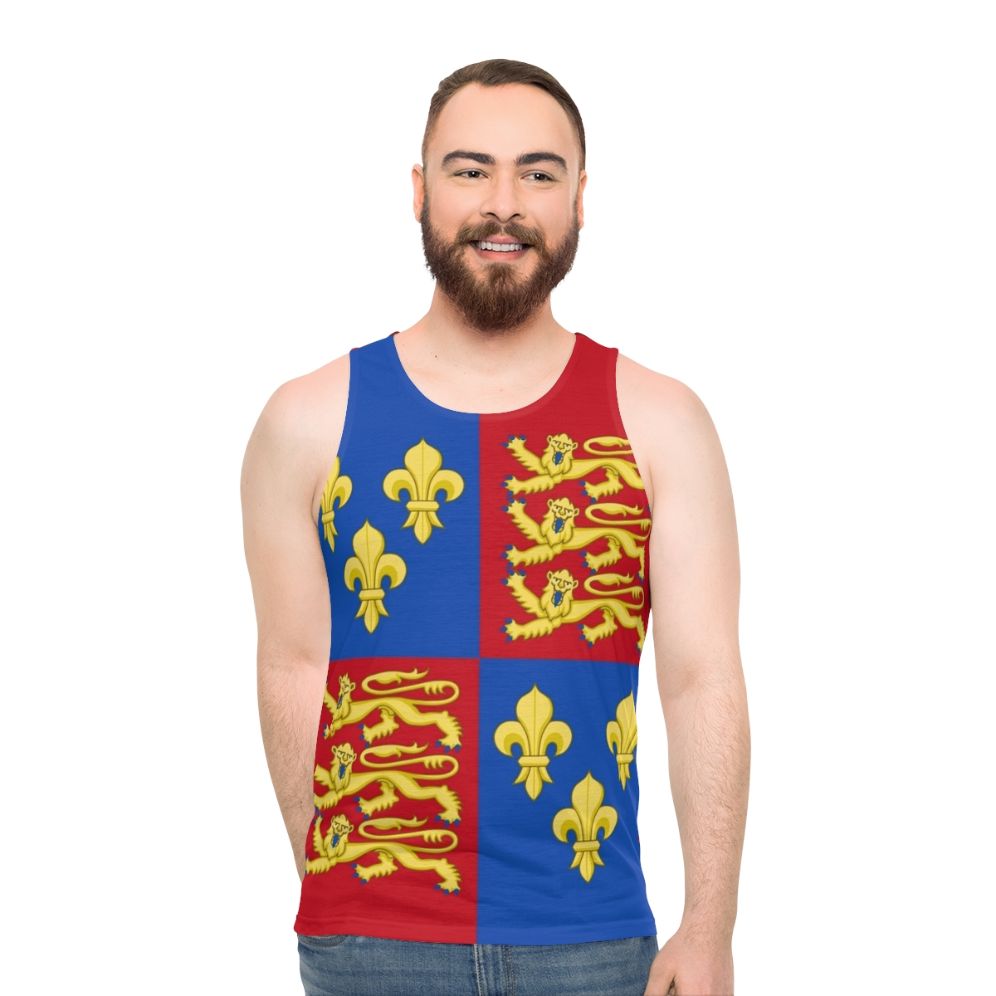 King Henry V Royal Heraldry Tank Top