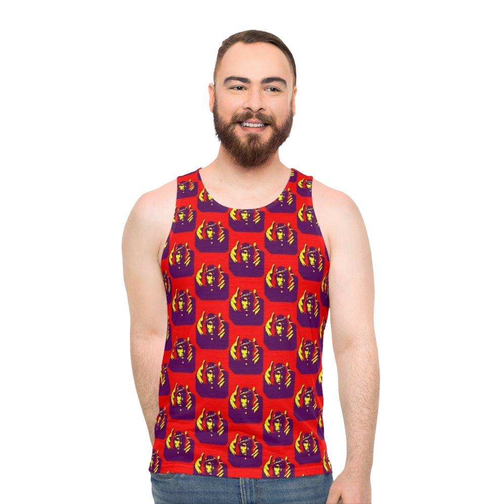 King Monkey unisex music fan tank top