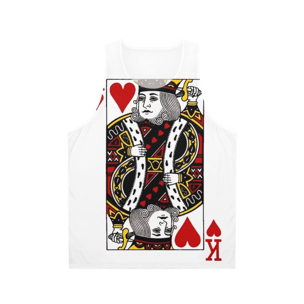 King of Hearts Unisex Tank Top