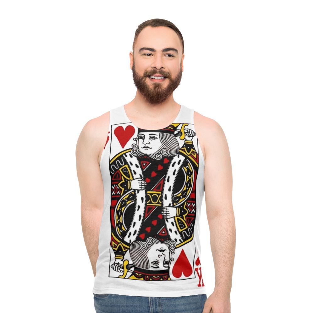 King of Hearts Unisex Tank Top