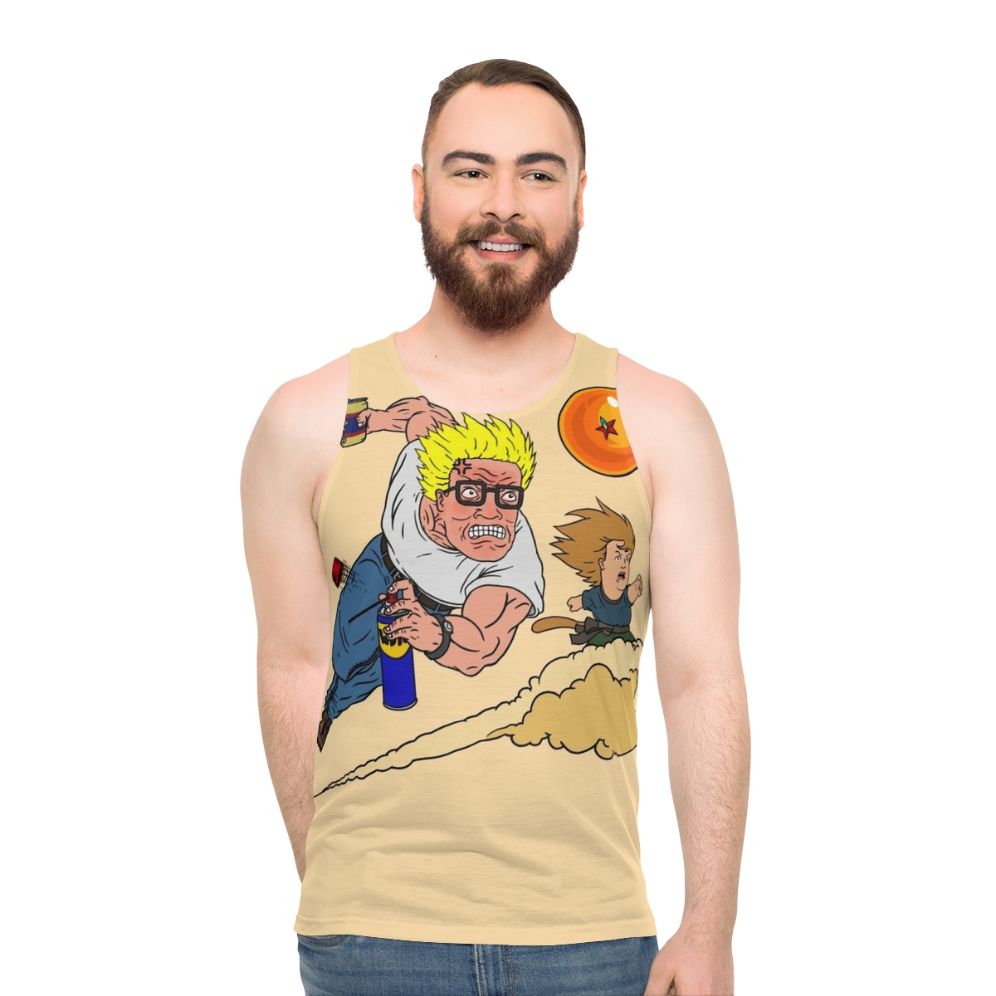 Dragon Ball Z Inspired King of the Z Unisex Tank Top
