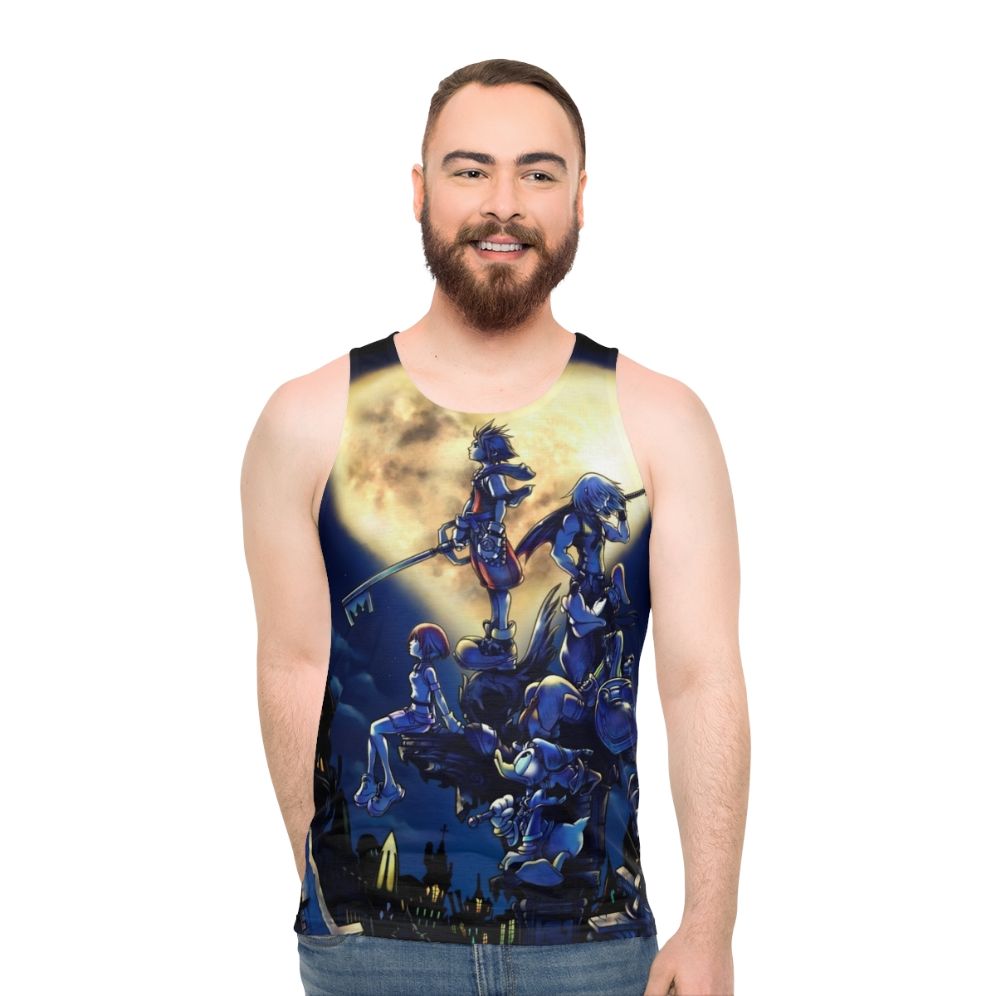 Kingdom Hearts Book Inspired Unisex Tank Top