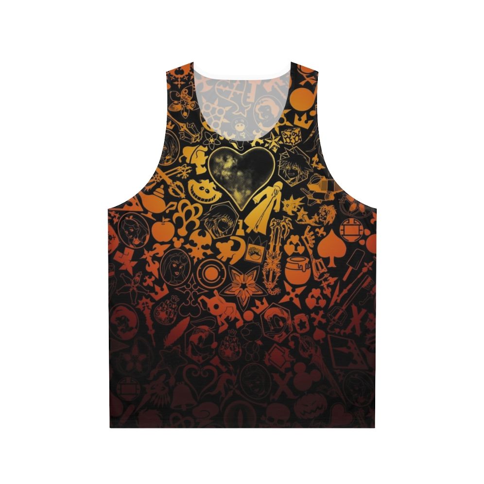 Kingdom Hearts Disney Keyhole Unisex Tank Top
