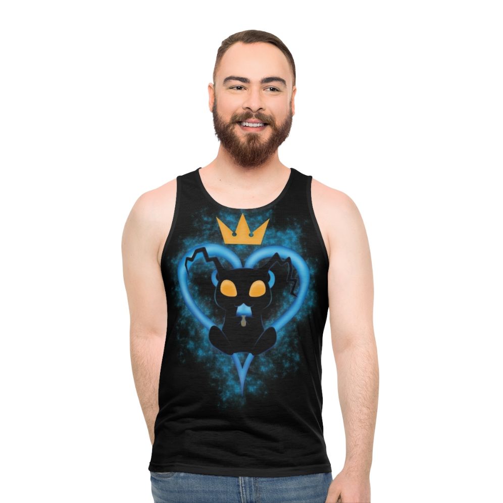 Kingdom Hearts Heartless Kawaii Unisex Ice Cream Tank Top