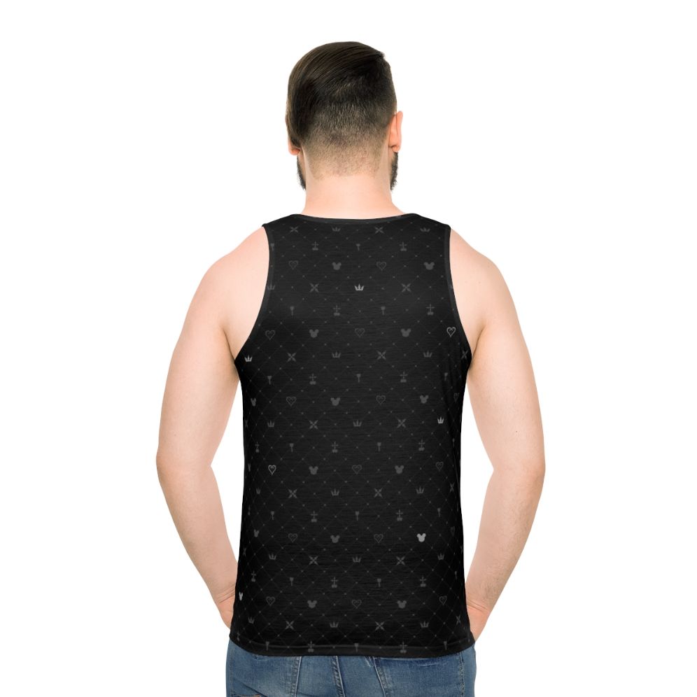 Kingdom Hearts pattern unisex tank top