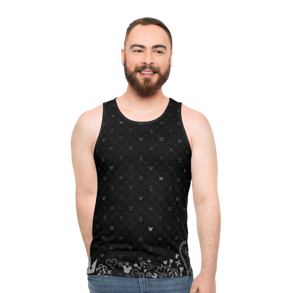 Kingdom Hearts Unisex Anime Tank Top