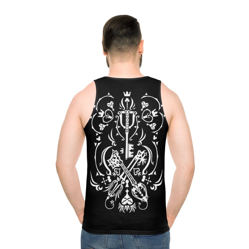 Kingdom Hearts Unisex Black Tank Top