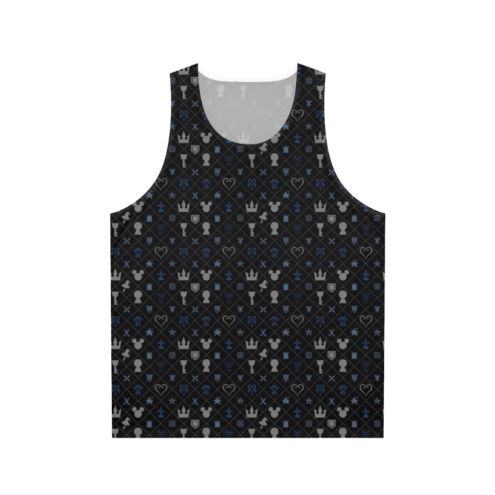 Kingdom Hearts Unisex Pattern Tank Top