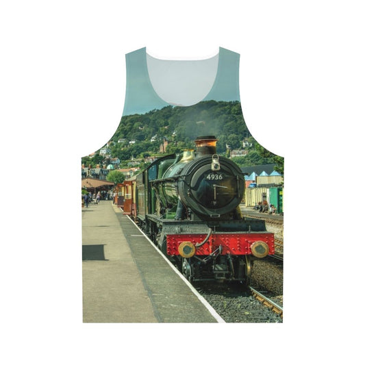 Kinlet Hall GWR Locomotive Unisex Tank Top