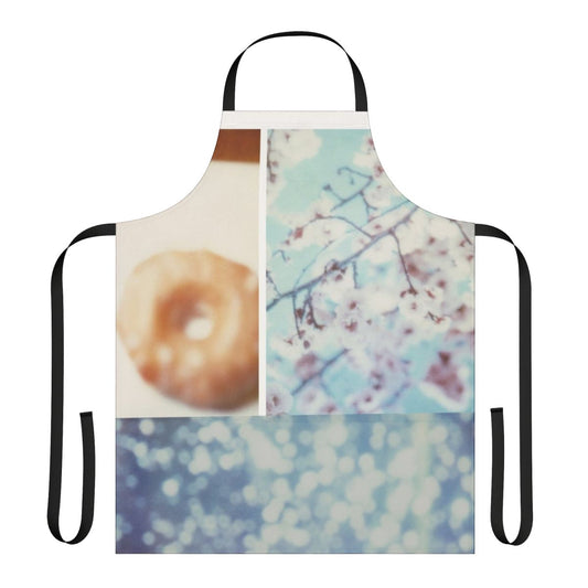 Kinoko Teikoku-inspired Sakura Ga Saku Mae Ni design printed on a high-quality kitchen apron