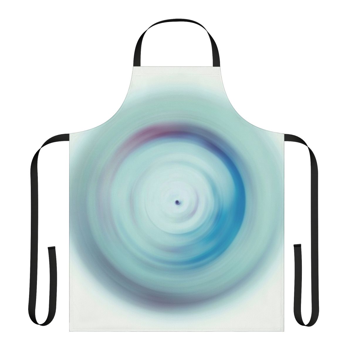 Swirl apron inspired by the Japanese band Kinoko Teikoku