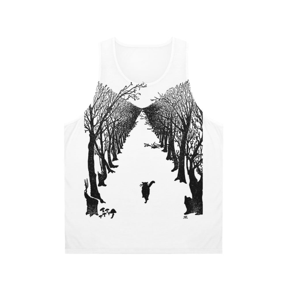 Kipling 'Cat Who Walks By Himself' Unisex Tank Top